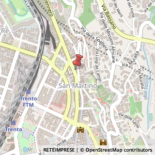 Mappa Via del Brennero, 4, 38122 Trento, Trento (Trentino-Alto Adige)