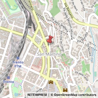 Mappa Via della Malvasia, 30, 38122 Trento, Trento (Trentino-Alto Adige)