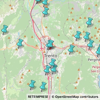 Mappa Largo Nazario Sauro, 38121 Trento TN, Italia (5.737)