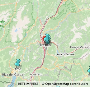 Mappa Via Jacopo Aconcio, 38121 Trento TN, Italia (38.568)