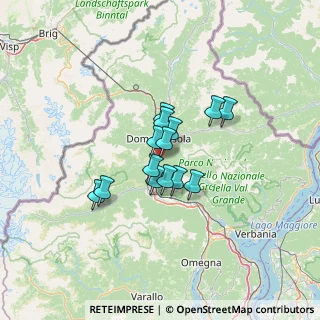 Mappa Via Mottarocco, 28851 Beura-cardezza VB, Italia (8.37071)