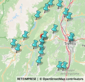 Mappa SS45bis, 38070 Vezzano TN, Italia (8.44)