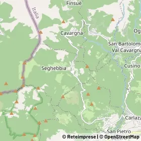Mappa Val Rezzo