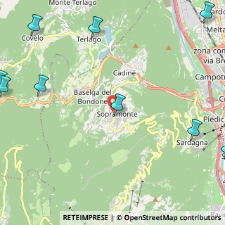 Mappa Strada di Spinèda, 38100 Trento TN, Italia (4.1175)