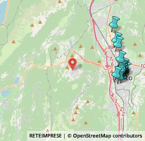 Mappa Strada di Spinèda, 38100 Trento TN, Italia (5.07471)