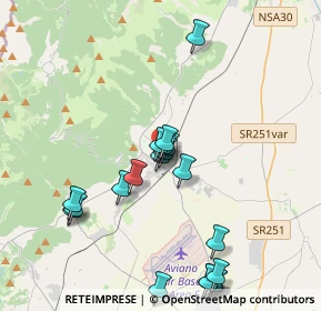Mappa Via Vittorio Veneto, 33081 Aviano PN, Italia (4.0415)