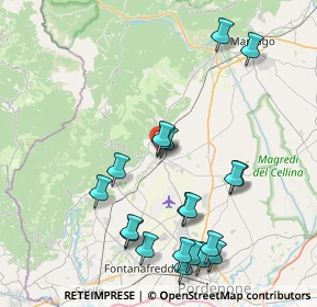 Mappa Via Vittorio Veneto, 33081 Aviano PN, Italia (8.673)