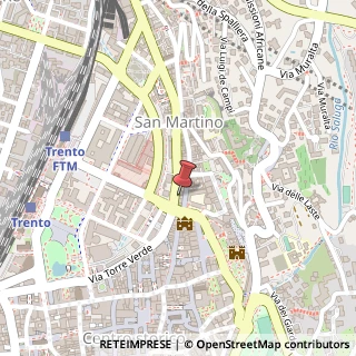 Mappa Via Alessandro Manzoni, 47, 38122 Trento, Trento (Trentino-Alto Adige)