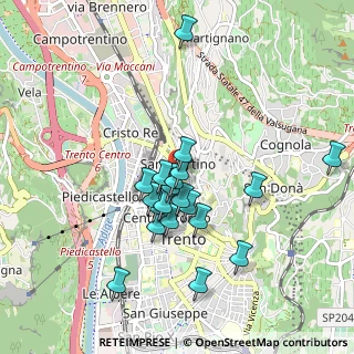 Mappa Piazzetta Nicolò Rasmo, 38122 Trento TN, Italia (0.789)