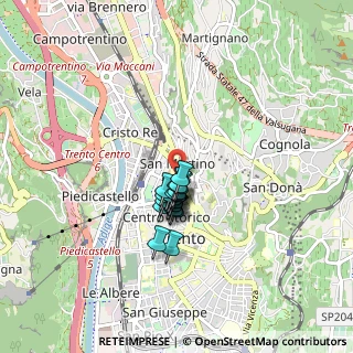Mappa Via Alessandro Manzoni, 38122 Trento TN, Italia (0.5135)