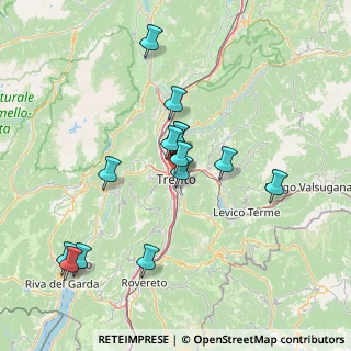 Mappa Via Alessandro Manzoni, 38122 Trento TN, Italia (14.12786)