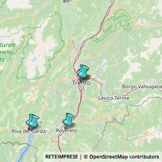 Mappa Via Alessandro Manzoni, 38122 Trento TN, Italia (21.65727)