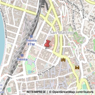 Mappa Via Gian Domenico Romagnosi, 26, 38122 Trento, Trento (Trentino-Alto Adige)
