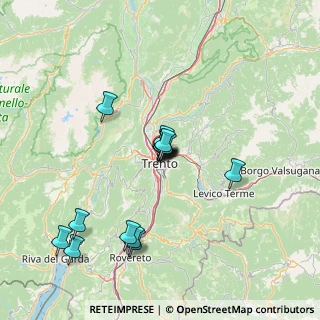 Mappa Via della Pontara, 38122 Trento TN, Italia (12.27867)