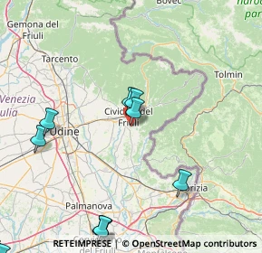 Mappa Via Doria, 33043 Cividale del Friuli UD, Italia (29.676)