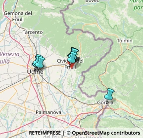 Mappa Via Doria, 33043 Cividale del Friuli UD, Italia (8.73727)