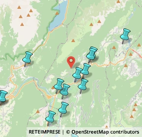 Mappa SP18, 38070 Vezzano TN, Italia (5.04267)