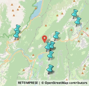 Mappa SP18, 38070 Vezzano TN, Italia (3.96727)