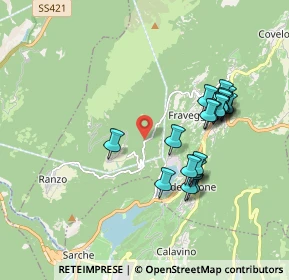 Mappa SP18, 38070 Vezzano TN, Italia (1.76)