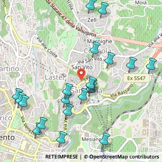 Mappa Via della Meridiana, 38122 Trento TN, Italia (0.627)