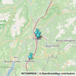 Mappa Via della Meridiana, 38122 Trento TN, Italia (41.194)