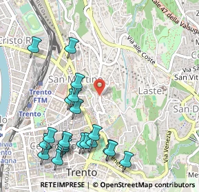 Mappa Salita della Spalliera, 38121 Trento TN, Italia (0.601)
