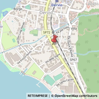 Mappa Via Giacomo Matteotti, 20, 23824 Dervio, Lecco (Lombardia)