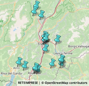 Mappa Piazza Madonna delle Laste, 38121 Trento TN, Italia (14.708)