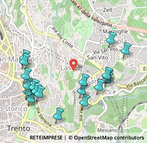 Mappa Piazza Madonna delle Laste, 38121 Trento TN, Italia (0.582)