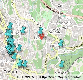 Mappa Piazza Madonna delle Laste, 38121 Trento TN, Italia (0.7285)