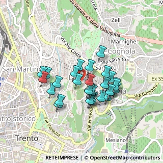 Mappa Piazza Madonna delle Laste, 38121 Trento TN, Italia (0.34483)