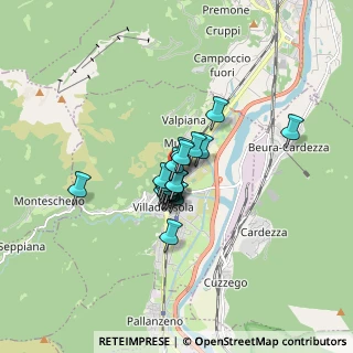 Mappa Via Campo Sportivo, 28844 Villadossola VB, Italia (0.9155)