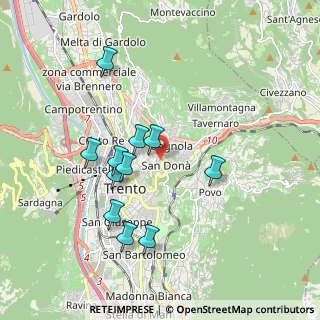 Mappa Località S. Donà, 38122 Torre di Mosto VE, Italia (1.71273)