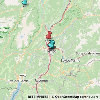 Mappa Via Dogana, 38100 Trento TN, Italia (31.03467)