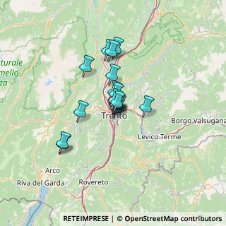 Mappa Via Dogana, 38122 Trento TN, Italia (8.2)