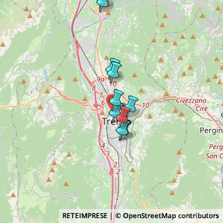 Mappa Via Dogana, 38100 Trento TN, Italia (3.7975)