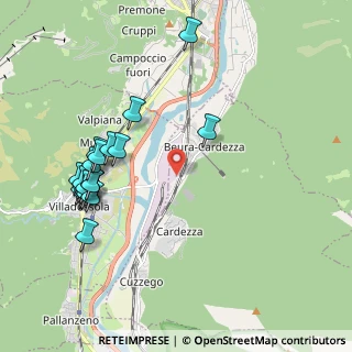 Mappa Località Cascina, 28851 Beura-Cardezza VB, Italia (2.214)