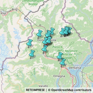 Mappa Località Cascina, 28851 Beura-Cardezza VB, Italia (10.34444)