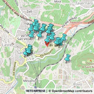 Mappa Cognola, 38121 Trento TN, Italia (0.36296)