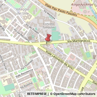 Mappa Via Martignacco, 137, 33100 Udine, Udine (Friuli-Venezia Giulia)