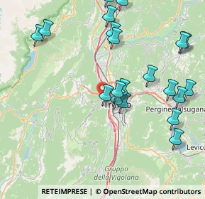 Mappa Via del Maso Scala, 38121 Trento TN, Italia (9.017)