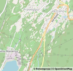 Mappa 38070 Vezzano TN, Italia (0.53462)