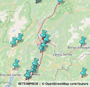 Mappa Via alla Veduta, 38121 Trento TN, Italia (20.31882)