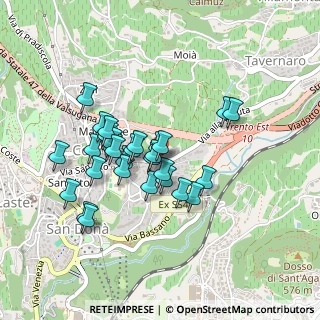 Mappa Via alla Veduta, 38121 Trento TN, Italia (0.37241)