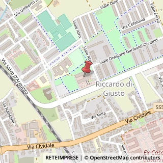 Mappa Viale Forze Armate, 33100 Udine UD, Italia, 33100 Udine, Udine (Friuli-Venezia Giulia)