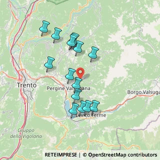 Mappa Via Salicifera, 38057 Frassilongo TN, Italia (6.77133)