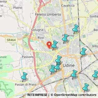 Mappa POLISPORTIVA LIZZI TOMADINI, 33100 Udine UD, Italia (2.69545)