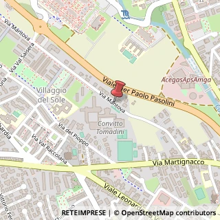 Mappa Via mantova 86, 33100 Udine, Udine (Friuli-Venezia Giulia)