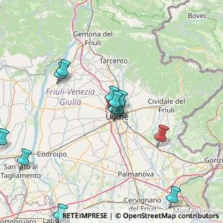 Mappa POLISPORTIVA LIZZI TOMADINI, 33100 Udine UD, Italia (16.05769)