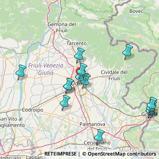 Mappa Via Gorizia, 33100 Udine UD, Italia (18.3)